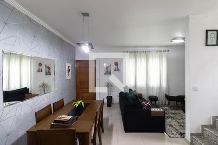 Sala e Cozinha de casa de condomínio à venda com 3 quartos, 182m² em Cidade Patriarca, São Paulo