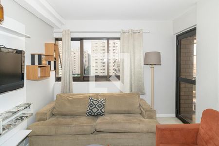 Sala de kitnet/studio à venda com 1 quarto, 40m² em Indianópolis, São Paulo