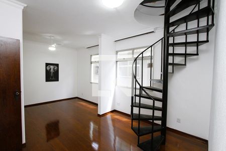 Sala de apartamento para alugar com 4 quartos, 222m² em Buritis, Belo Horizonte