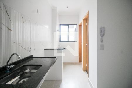Sala/Cozinha de casa de condomínio à venda com 1 quarto, 27m² em Vila Invernada, São Paulo