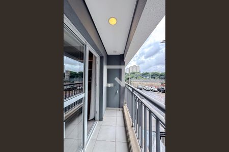 Varanda de kitnet/studio para alugar com 1 quarto, 24m² em Belenzinho, São Paulo