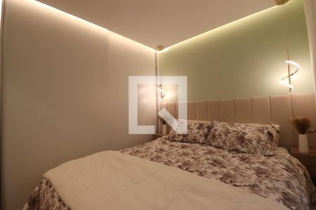 Quarto 1 suíte de apartamento à venda com 2 quartos, 63m² em Jardim, Santo André
