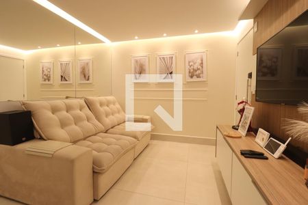 Sala de apartamento à venda com 2 quartos, 63m² em Jardim, Santo André
