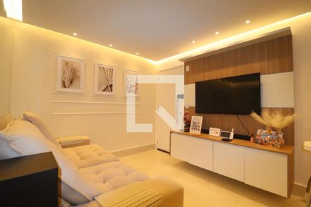 Sala de apartamento à venda com 2 quartos, 63m² em Jardim, Santo André