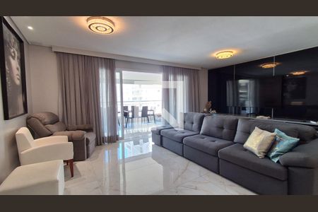 Sala de apartamento à venda com 4 quartos, 198m² em Cerâmica, São Caetano do Sul