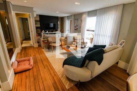 Sala 1 de apartamento para alugar com 3 quartos, 163m² em Vila Andrade, São Paulo