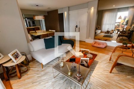 Sala 1 de apartamento para alugar com 3 quartos, 163m² em Vila Andrade, São Paulo
