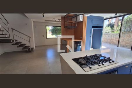 Cozinha de casa de condomínio para alugar com 3 quartos, 160m² em Lagoa da Conceição, Florianópolis