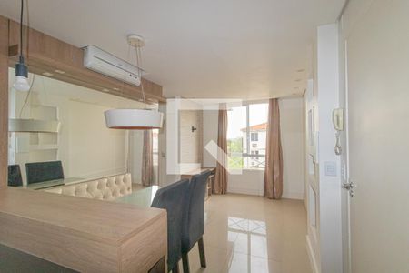 Sala de apartamento para alugar com 2 quartos, 42m² em Fátima, Canoas