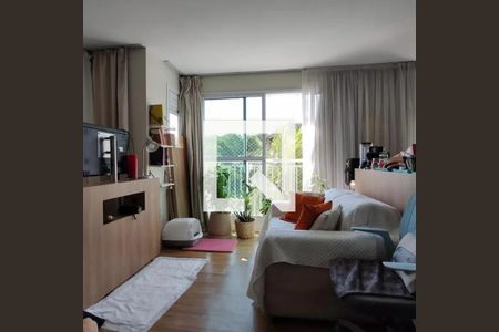 Sala de apartamento para alugar com 1 quarto, 70m² em Barra Olímpica, Rio de Janeiro
