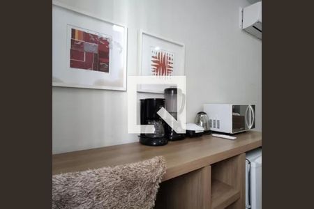 Sala de apartamento para alugar com 1 quarto, 70m² em Barra Olímpica, Rio de Janeiro