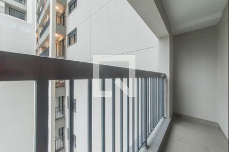 Varanda de kitnet/studio para alugar com 1 quarto, 24m² em Vila Cordeiro, São Paulo