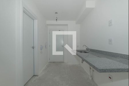 Cozinha de kitnet/studio para alugar com 1 quarto, 24m² em Vila Cordeiro, São Paulo
