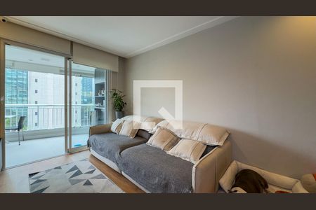 Sala de apartamento à venda com 2 quartos, 75m² em Cidade Monções, São Paulo