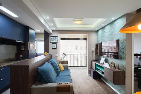 Sala de apartamento à venda com 2 quartos, 52m² em Jardim Olavo Bilac, São Bernardo do Campo