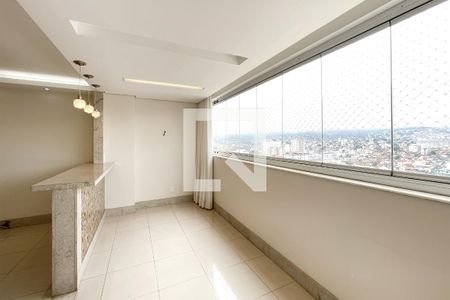 Varanda da Sala de apartamento à venda com 4 quartos, 110m² em Sagrada Família, Belo Horizonte
