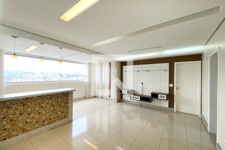 Sala de apartamento à venda com 4 quartos, 110m² em Sagrada Família, Belo Horizonte