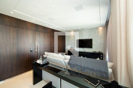 SALA de apartamento à venda com 3 quartos, 126m² em Vila da Serra, Nova Lima