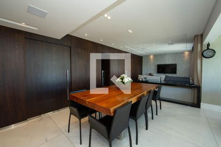 SALA de apartamento à venda com 3 quartos, 126m² em Vila da Serra, Nova Lima