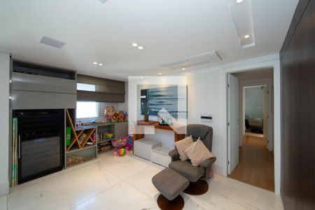 SALA de apartamento à venda com 3 quartos, 126m² em Vila da Serra, Nova Lima