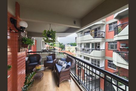 Varanda - Sala de apartamento à venda com 2 quartos, 65m² em Tanque, Rio de Janeiro