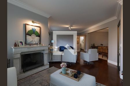 Sala de apartamento para alugar com 4 quartos, 246m² em Vila Andrade, São Paulo