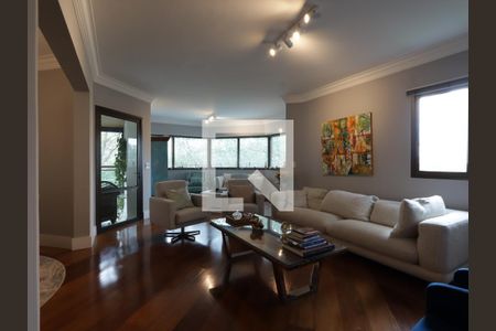 Sala de apartamento para alugar com 4 quartos, 246m² em Vila Andrade, São Paulo