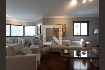 Sala de apartamento para alugar com 4 quartos, 246m² em Vila Andrade, São Paulo