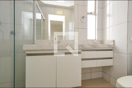 Banheiro Suíte de apartamento à venda com 3 quartos, 77m² em União, Belo Horizonte