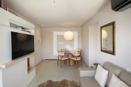 Sala de apartamento à venda com 1 quarto, 53m² em Rio Branco, Porto Alegre