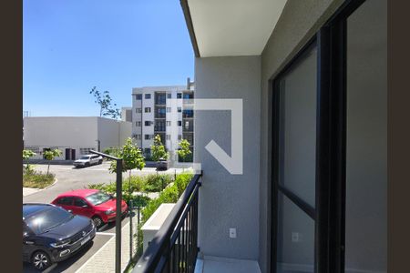 Varanda -Sala de apartamento à venda com 2 quartos, 41m² em Barra Olímpica, Rio de Janeiro