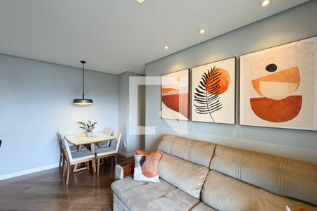 Sala de apartamento à venda com 2 quartos, 71m² em Vila Vivaldi, São Bernardo do Campo