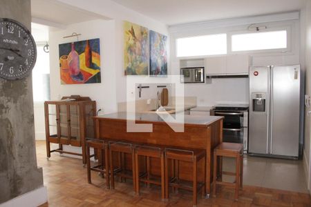 Sala/cozinha de apartamento para alugar com 2 quartos, 180m² em Santa Cecilia, São Paulo