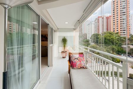 Varanda Gourmet de apartamento para alugar com 3 quartos, 143m² em Jardim Vila Mariana, São Paulo