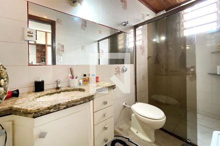 Banheiro da Suíte 1 de apartamento à venda com 3 quartos, 205m² em Santa Tereza, Belo Horizonte