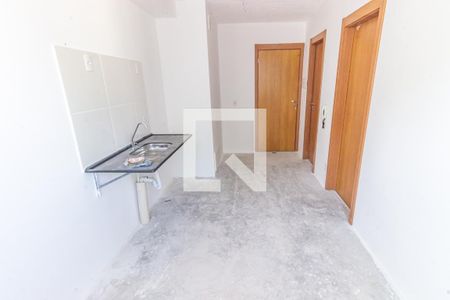 Sala/Cozinha de apartamento para alugar com 1 quarto, 24m² em Belenzinho, São Paulo
