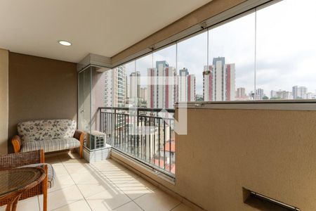 Varanda e área de serviço de apartamento à venda com 1 quarto, 43m² em Santana, São Paulo