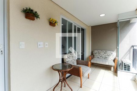 Varanda e área de serviço de apartamento à venda com 1 quarto, 43m² em Santana, São Paulo