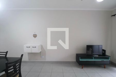 Sala de apartamento para alugar com 3 quartos, 90m² em Vila Julia, Guarujá