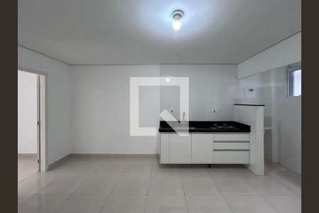 Sala - Cozinha de kitnet/studio à venda com 1 quarto, 27m² em Campo Grande, São Paulo