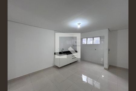 Sala - Cozinha de kitnet/studio à venda com 1 quarto, 27m² em Campo Grande, São Paulo