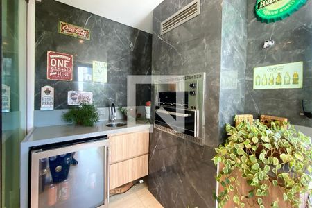 Espaço Gourmet de apartamento à venda com 3 quartos, 180m² em Vale do Sereno, Nova Lima