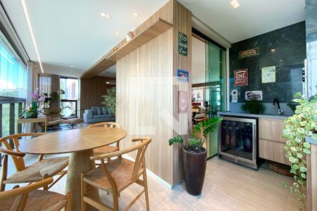 Espaço Gourmet de apartamento à venda com 3 quartos, 180m² em Vale do Sereno, Nova Lima