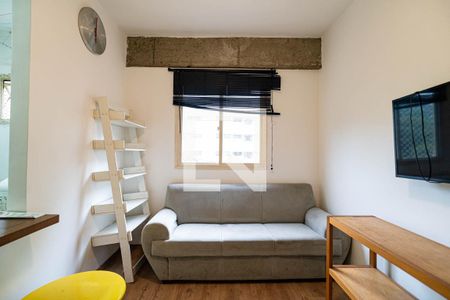 Sala de apartamento para alugar com 1 quarto, 36m² em Consolação, São Paulo