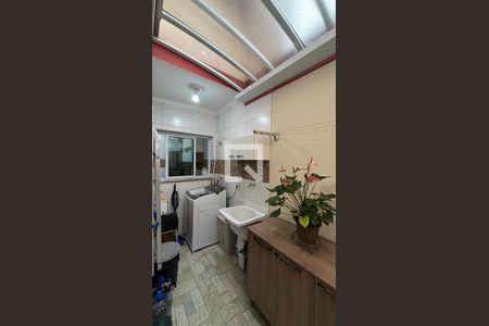 Sala - Varanda e Area de Serviço de apartamento à venda com 2 quartos, 70m² em Paraíso, Santo André