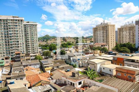 Varanda da Sala de apartamento à venda com 1 quarto, 33m² em Engenho de Dentro, Rio de Janeiro