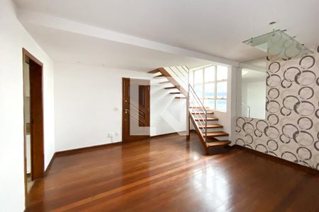 Sala de apartamento à venda com 3 quartos, 150m² em Buritis, Belo Horizonte