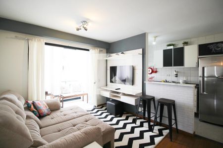 Sala de apartamento para alugar com 2 quartos, 60m² em Itaim Bibi, São Paulo