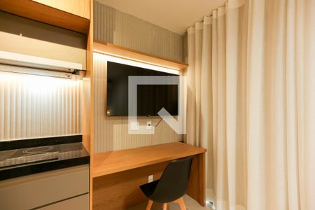 Studio - Quarto e Cozinha de kitnet/studio para alugar com 1 quarto, 25m² em Butantã, São Paulo