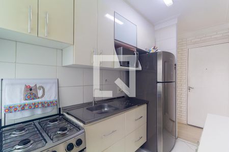 Cozinha de apartamento à venda com 2 quartos, 44m² em Vila Alpina, São Paulo